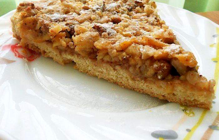 Рецепт Венгерский пирог с яблоками и орехами шаг-5