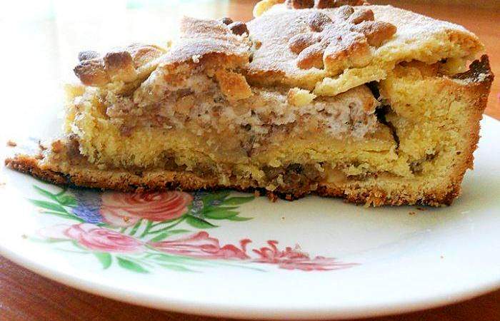 Рецепт Вкусный ореховый торт шаг-7
