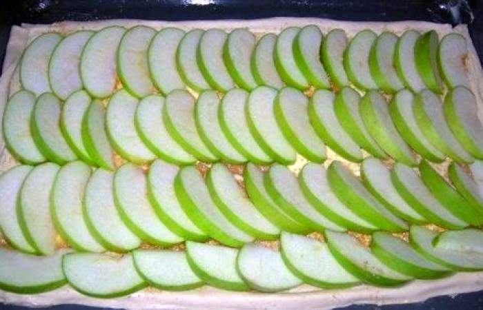 Рецепт Яблочный пирог из слоеного теста  шаг-2