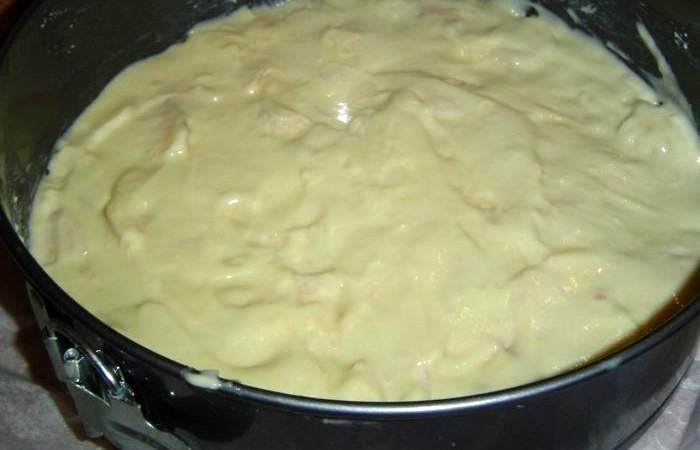 Рецепт Яблочный пирог на кефире шаг-8