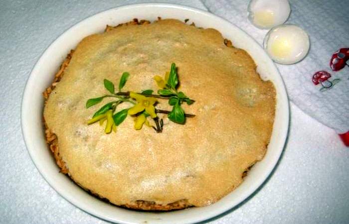 Рецепт Яблочный пирог с безе шаг-5