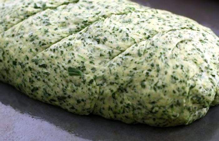 Рецепт Зеленый хлеб со шпинатом шаг-5