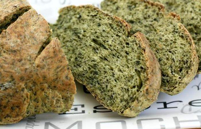 Рецепт Зеленый хлеб со шпинатом шаг-6