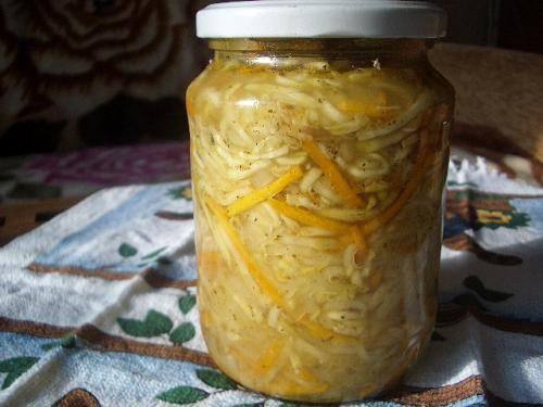 Рецепт Кабачки по-корейски Готовим Консервация Кабачки по-корейски