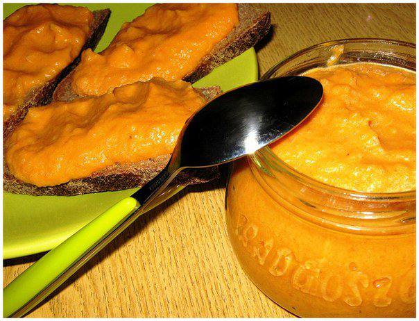 Рецепт Кабачковая икра Готовим Консервация Кабачковая икра