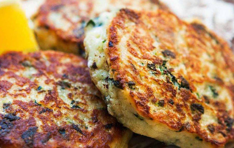 Рецепт Картофельные оладьи с капустой Готовим Закуски Картофельные оладьи с капустой
