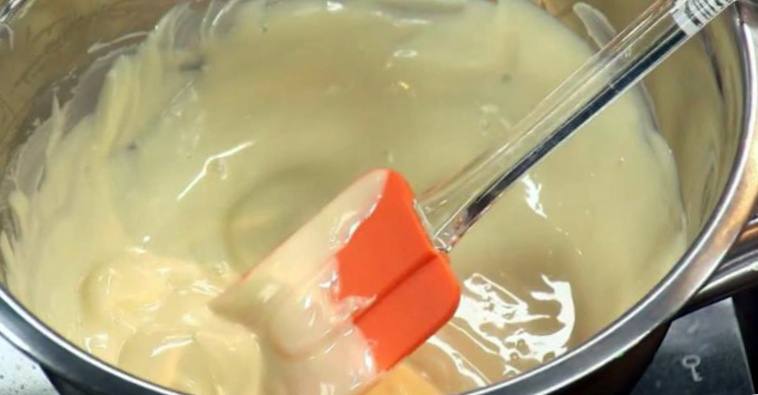 Рецепт Артишоки в белом шоколаде с грейпфрутом и молекулярной икрой  шаг-2