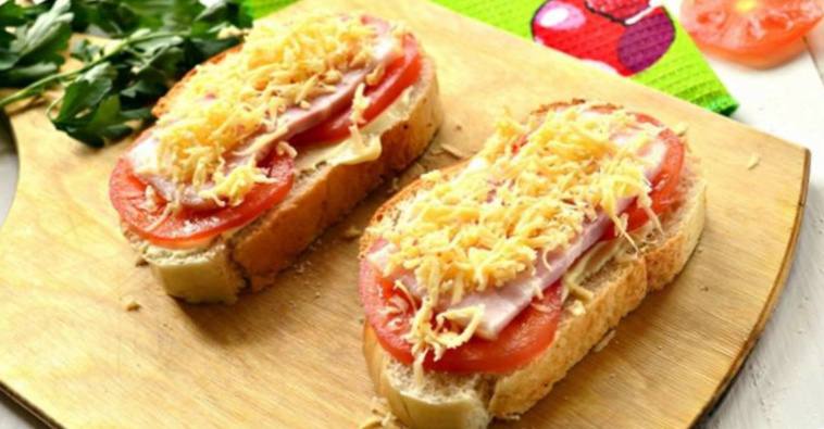 Рецепт Горячие бутерброды с беконом шаг-3