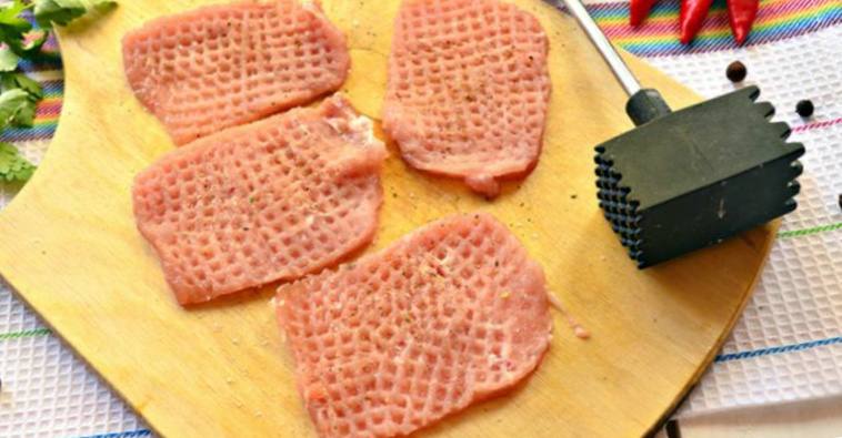Рецепт Горячие бутерброды со свининой шаг-1
