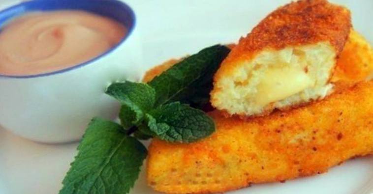 Рецепт Картофельные палочки с сыром шаг-5