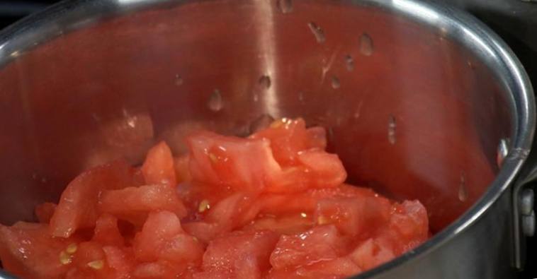 Рецепт Сэндвич из поленты и томатного варенья  шаг-2