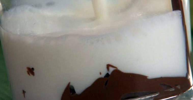 Рецепт Сладкая тортилья и шоколадное молоко шаг-5