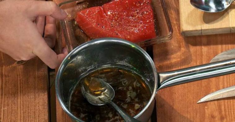 Рецепт Тартар из тунца в лаймовом сиропе  шаг-4