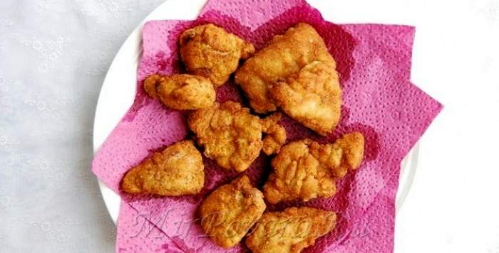 Рецепт Аппетитные куриные наггетсы шаг-6