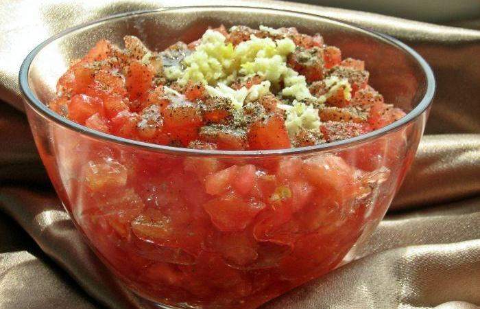 Рецепт Брускетта с помидорами шаг-3