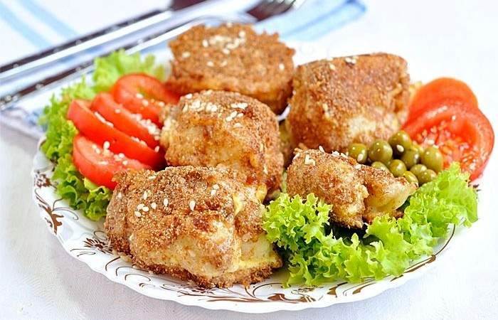 Рецепт Цветная капуста в кляре Готовим Закуски Цветная капуста в кляре