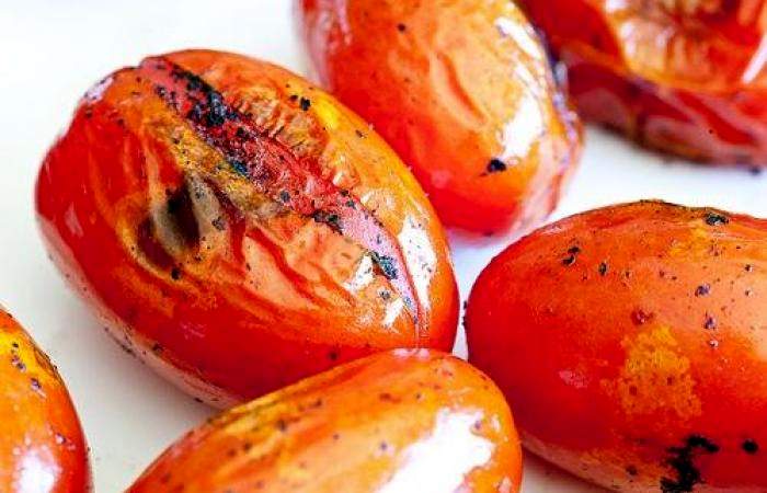 Рецепт Канапе с жареными помидорами  шаг-4