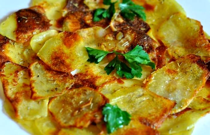 Рецепт Картофельные чипсы в духовке  шаг-4
