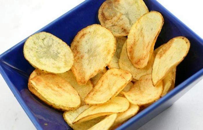 Рецепт Картофельные чипсы во фритюре шаг-8