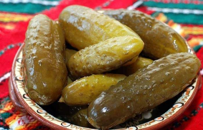 Рецепт Квашеные огурцы Готовим Закуски Квашеные огурцы