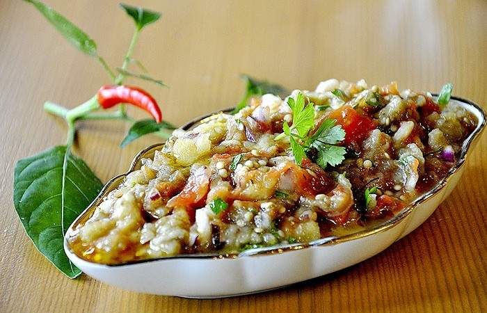 Рецепт Мелидзана из овощей Готовим Закуски Мелидзана из овощей