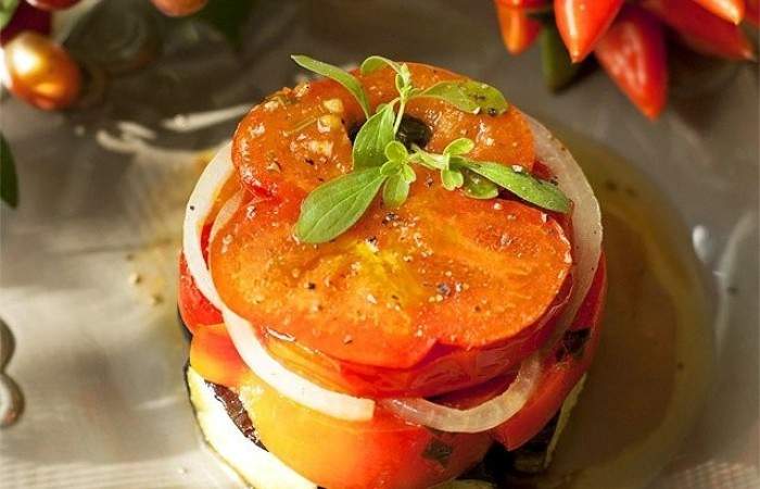 Рецепт Овощной салат из баклажанов Готовим Закуски Овощной салат из баклажанов