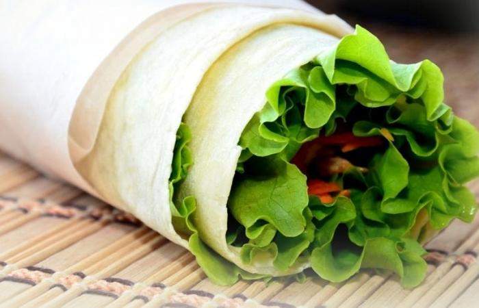 Рецепт Шаурма с морковью и курицей Готовим Закуски Шаурма с морковью и курицей