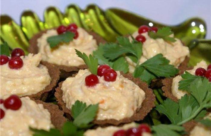 Рецепт Сырный паштет Готовим Закуски Сырный паштет