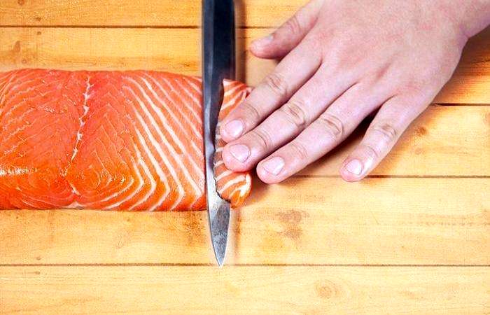 Рецепт Суши с лососем  шаг-2