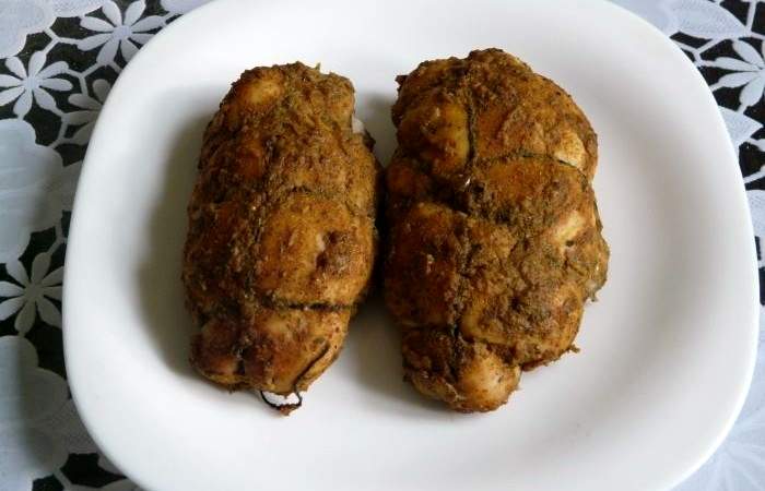 Рецепт Вкусная пастрома из куриного филе шаг-6