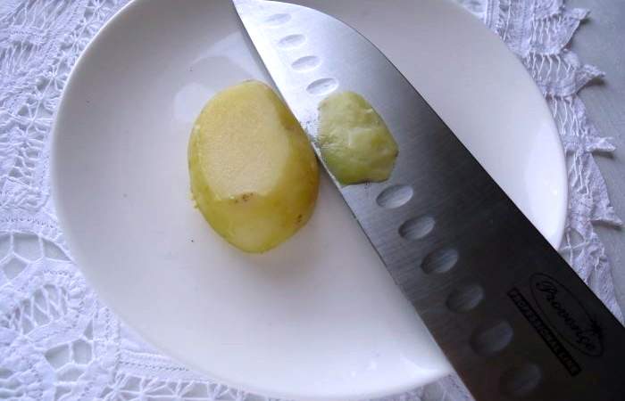 Рецепт Закуска из семги с картофелем шаг-3