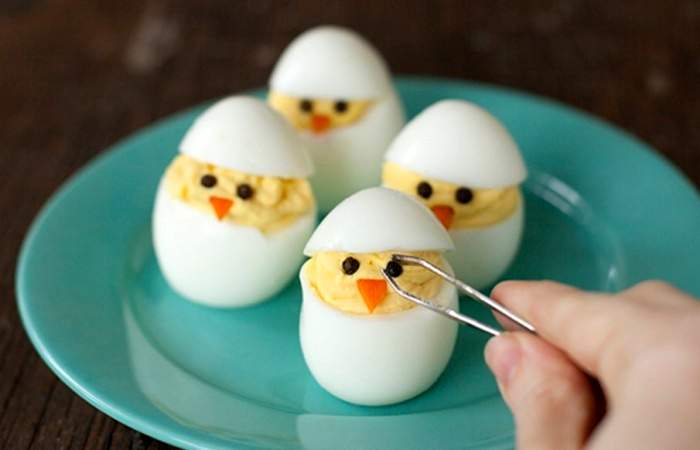 Рецепт Закуска из яиц «Цыплята» шаг-5