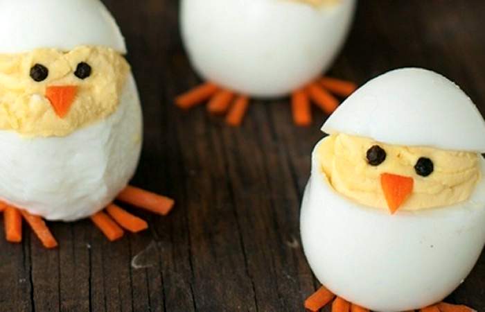 Рецепт Закуска из яиц «Цыплята» шаг-7