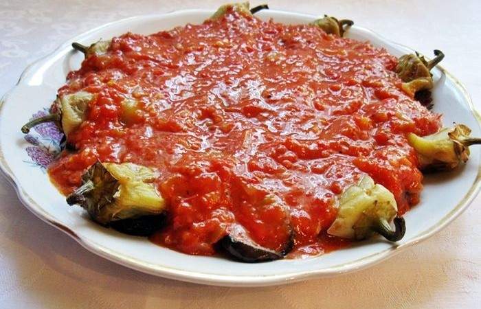 Рецепт Запеченные овощи под томатным соусом шаг-6