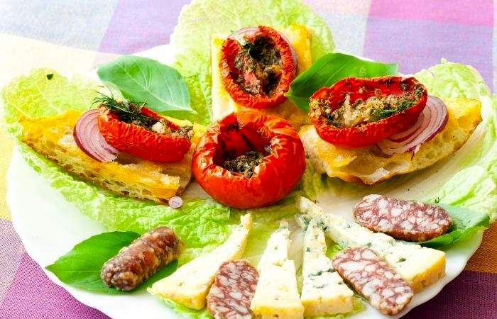 Рецепт Запеченные помидоры Готовим Закуски Запеченные помидоры