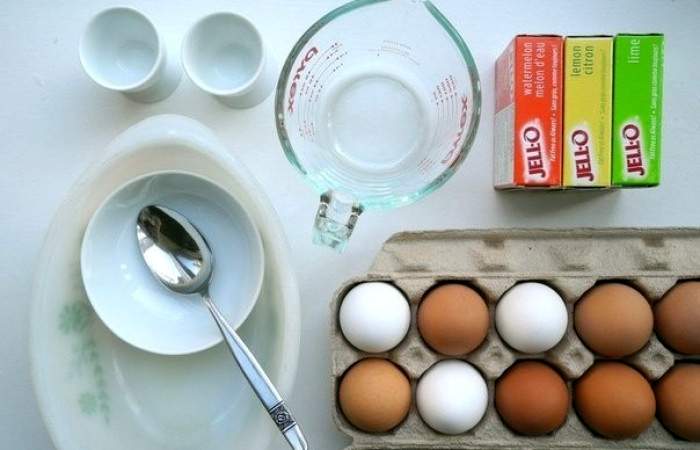 Рецепт Желейные пасхальные яйца шаг-1