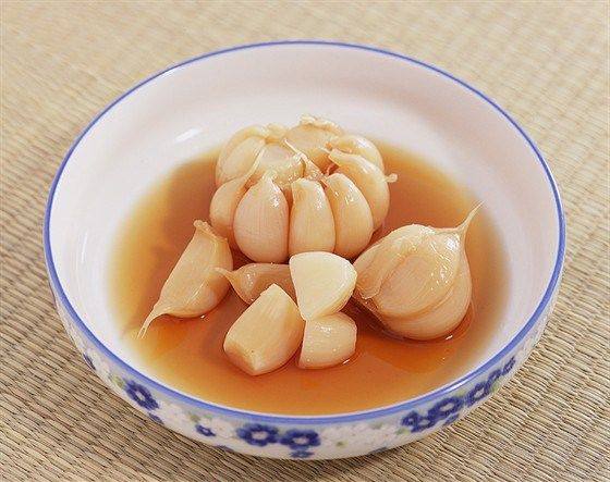 Рецепт Быстрый маринованный чеснок Готовим Закуски Быстрый маринованный чеснок