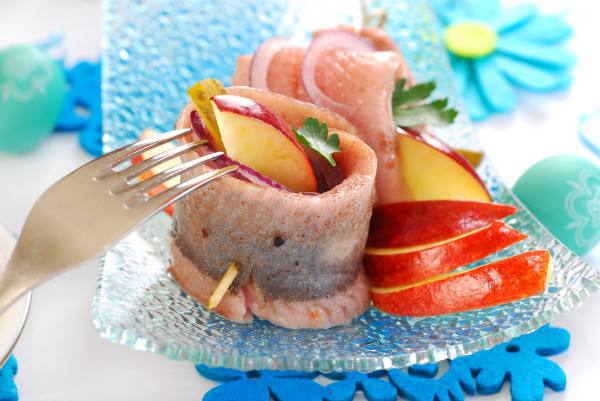 Рецепт Пасхальная закуска из сельди Готовим Закуски Пасхальная закуска из сельди