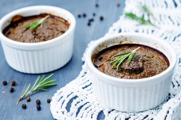 Рецепт Суфле из куриной печени Готовим Праздники Суфле из куриной печени