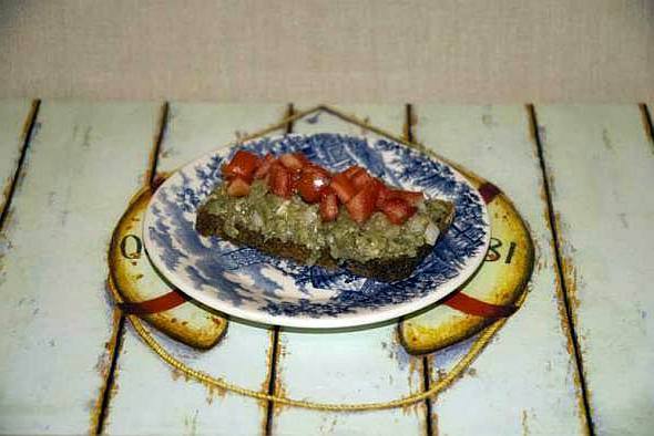 Рецепт Зеленая икра Готовим Закуски Зеленая икра