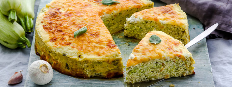 Запеканка с кабачками Запеканка с кабачками