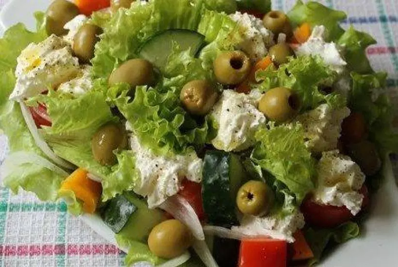 Готовим Салаты Греческий салат на итальянский лад