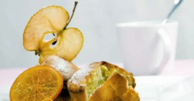 Готовим Выпечка Маффины с яблоками и пряностями