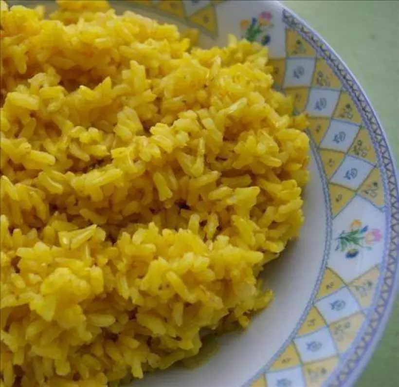 Готовим Вегетарианские Ароматный рис на сковородке