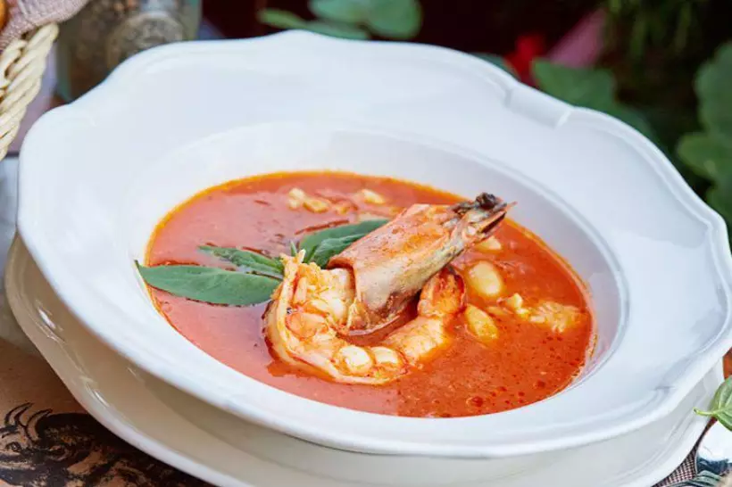 Готовим Супы Суп с морепродуктами «Алиоли»
