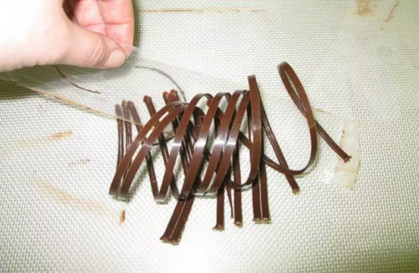 Готовим Десерты Спиральки из шоколада (мастер-класс)