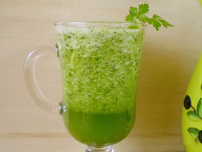 Готовим Коктейли Зеленый коктейль с огурцом