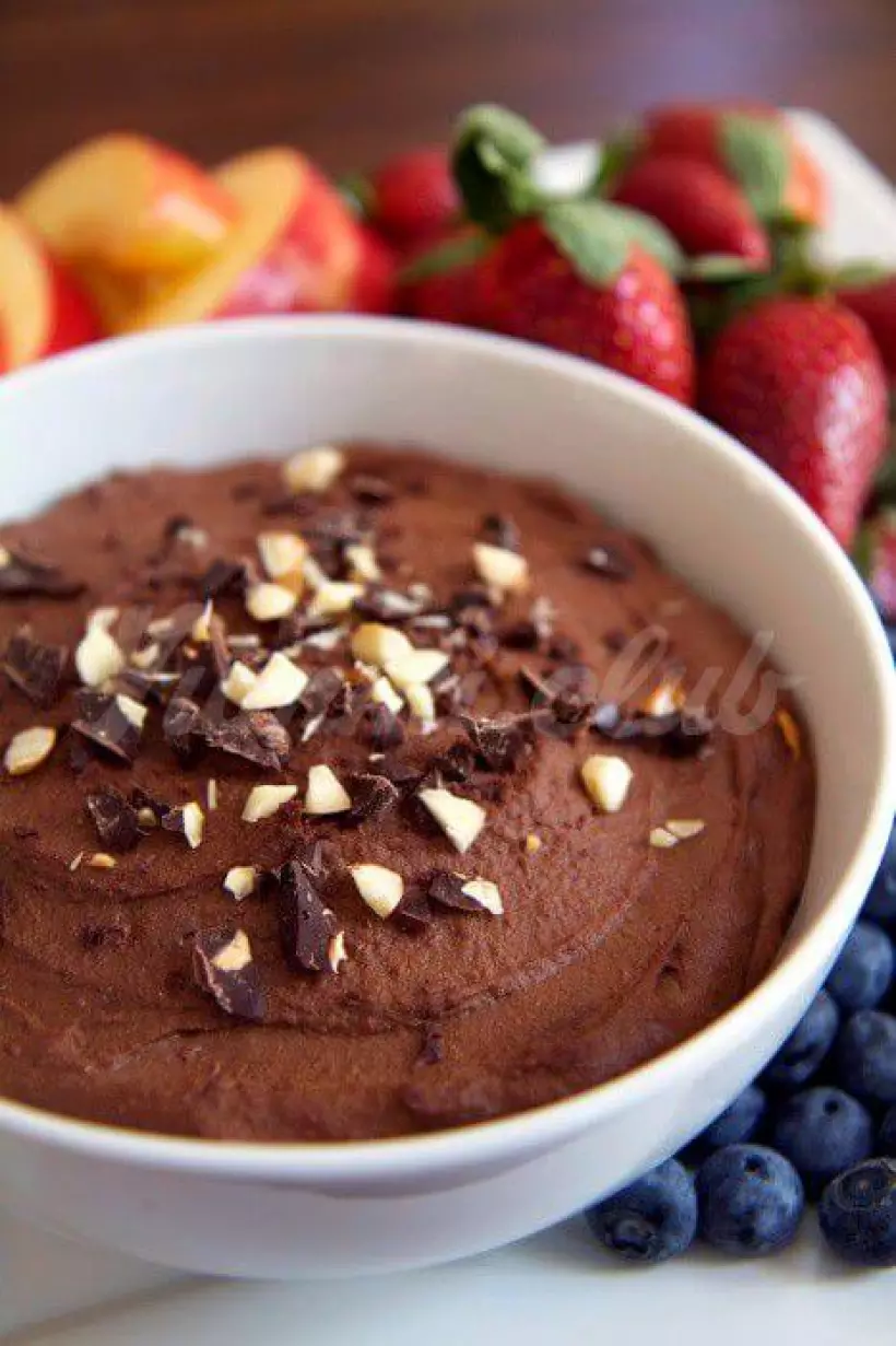 Готовим Десерты Шоколадный хумус