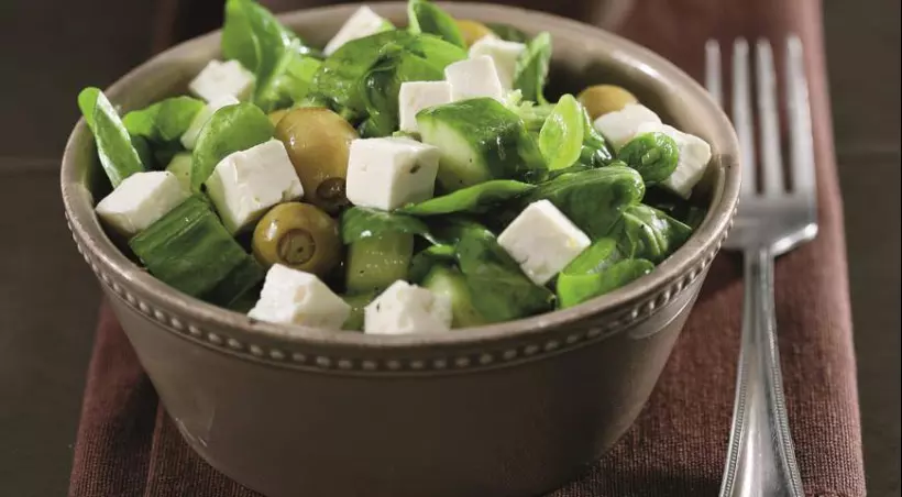 Готовим Салаты Зеленый греческий салат