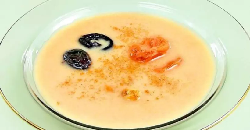 Готовим Супы Суп холодный с сухофруктами